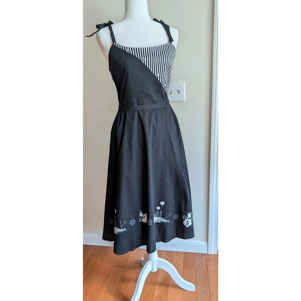 Her Universe Disney Steamboat Willie Retro Dress Her Universe Exclusive Size L - Picture 2 of 8